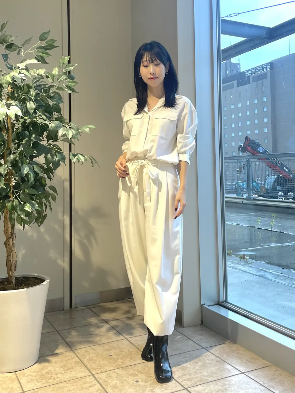  端場　わかな コーディネート画像