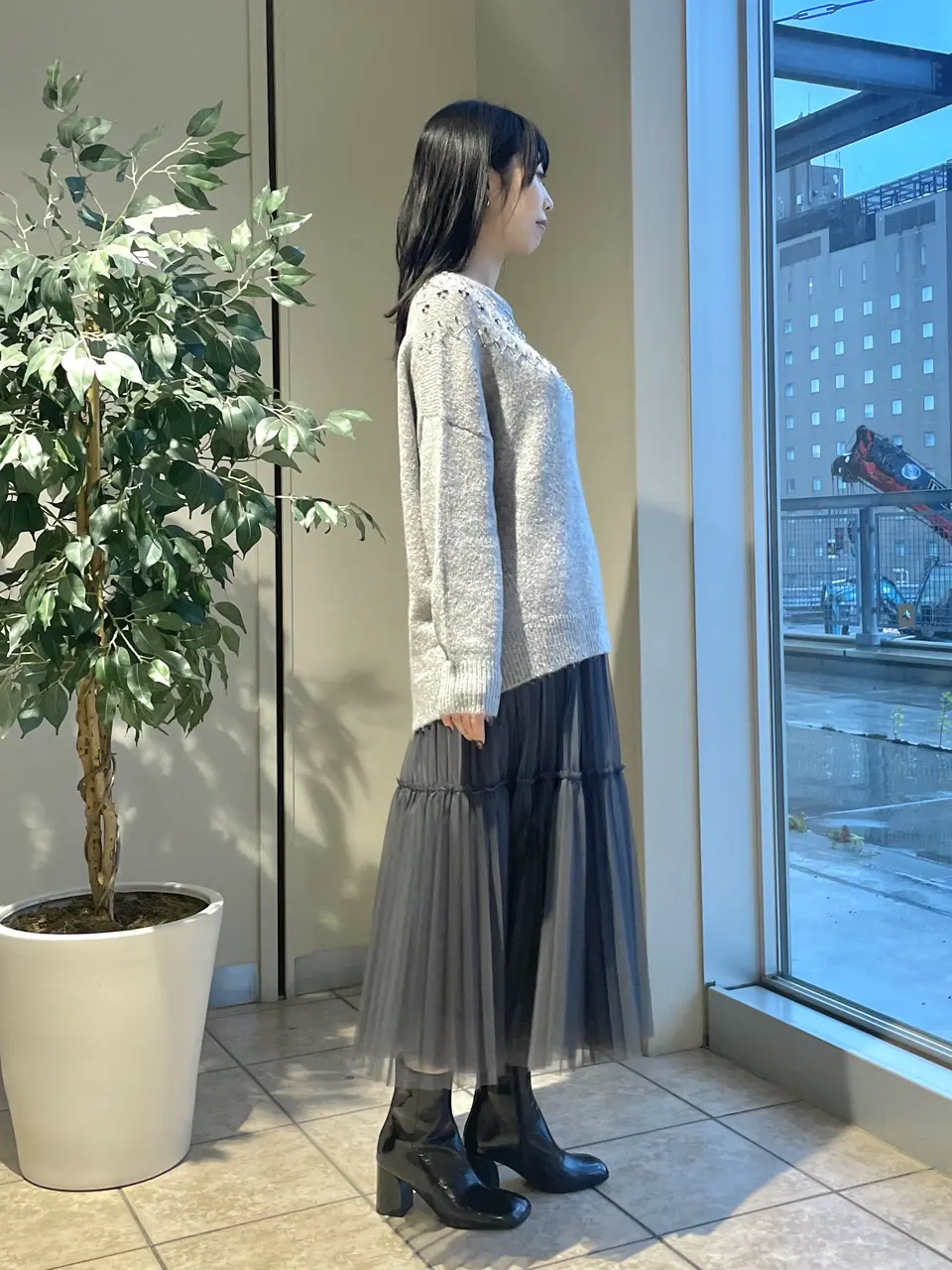 GRACE CONTINENTAL 端場　わかな コーディネート画像