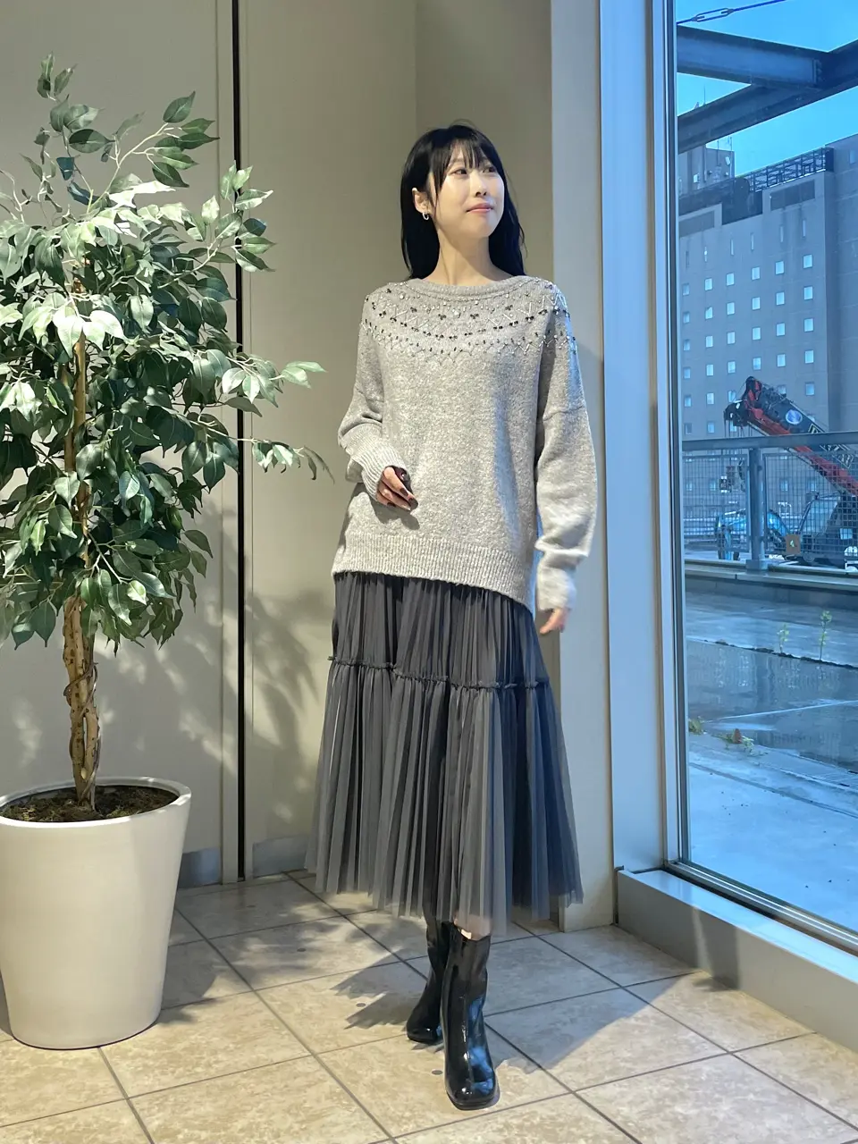  端場　わかな コーディネート画像