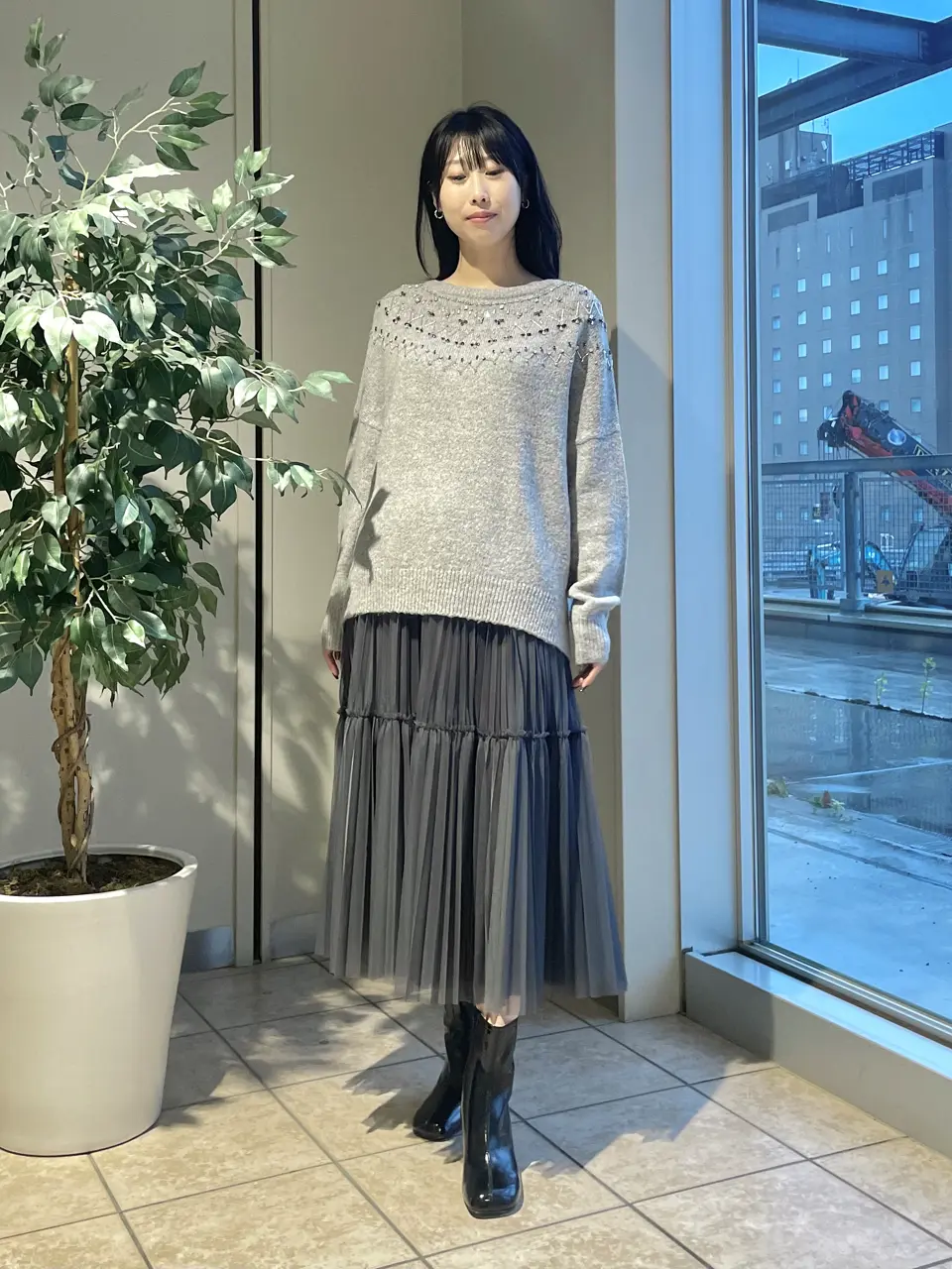 GRACE CONTINENTAL 端場　わかな コーディネート画像