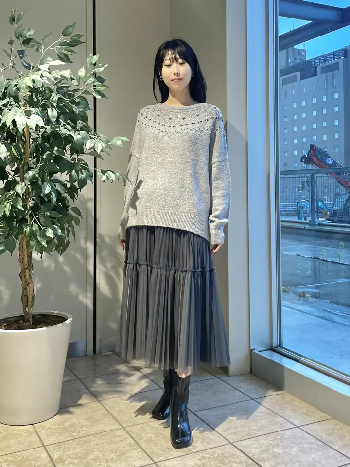 GRACE CONTINENTAL 端場　わかな コーディネート画像