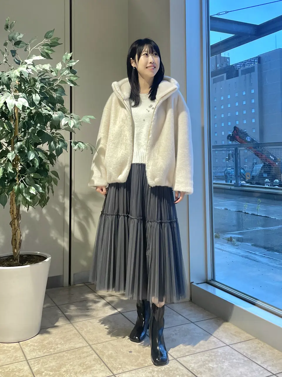 GRACE CONTINENTAL 端場　わかな コーディネート画像