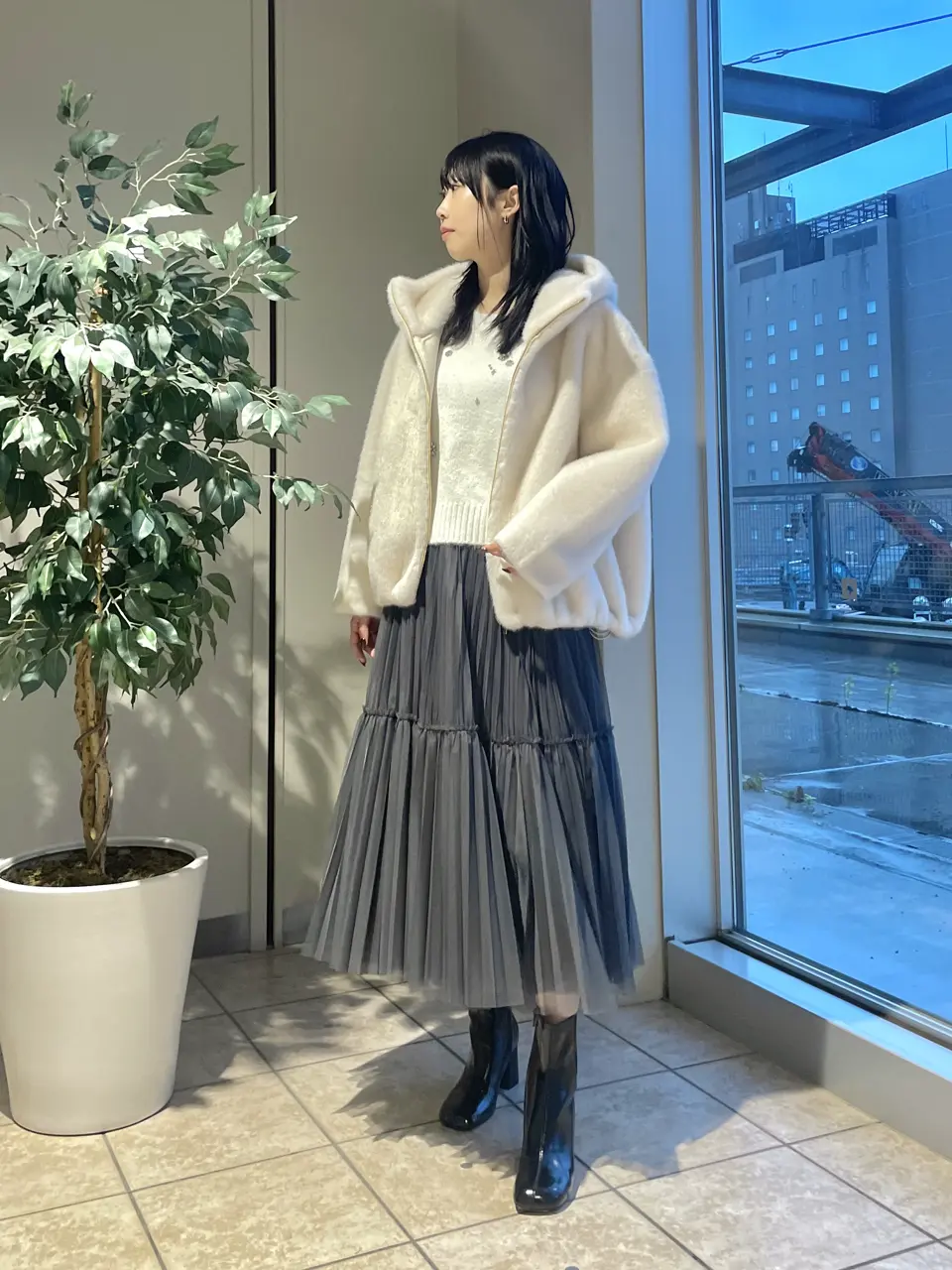 GRACE CONTINENTAL 端場　わかな コーディネート画像