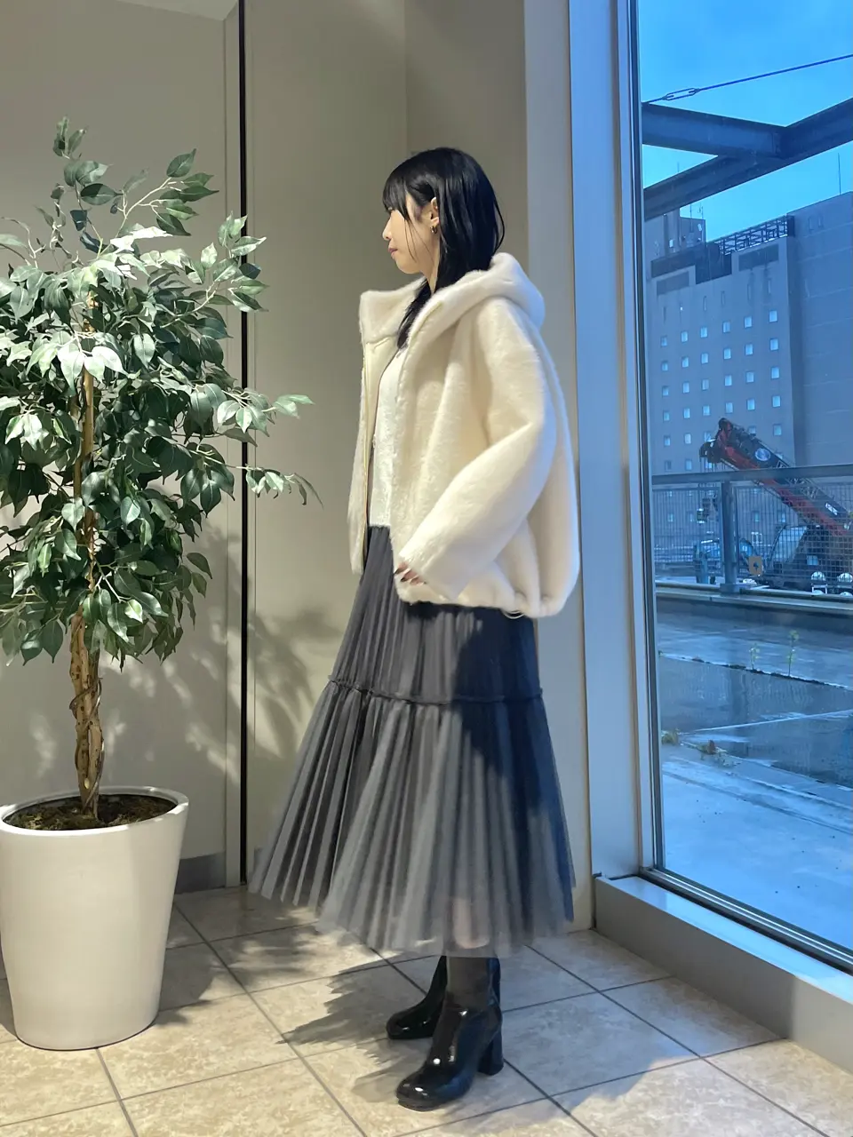 GRACE CONTINENTAL 端場　わかな コーディネート画像