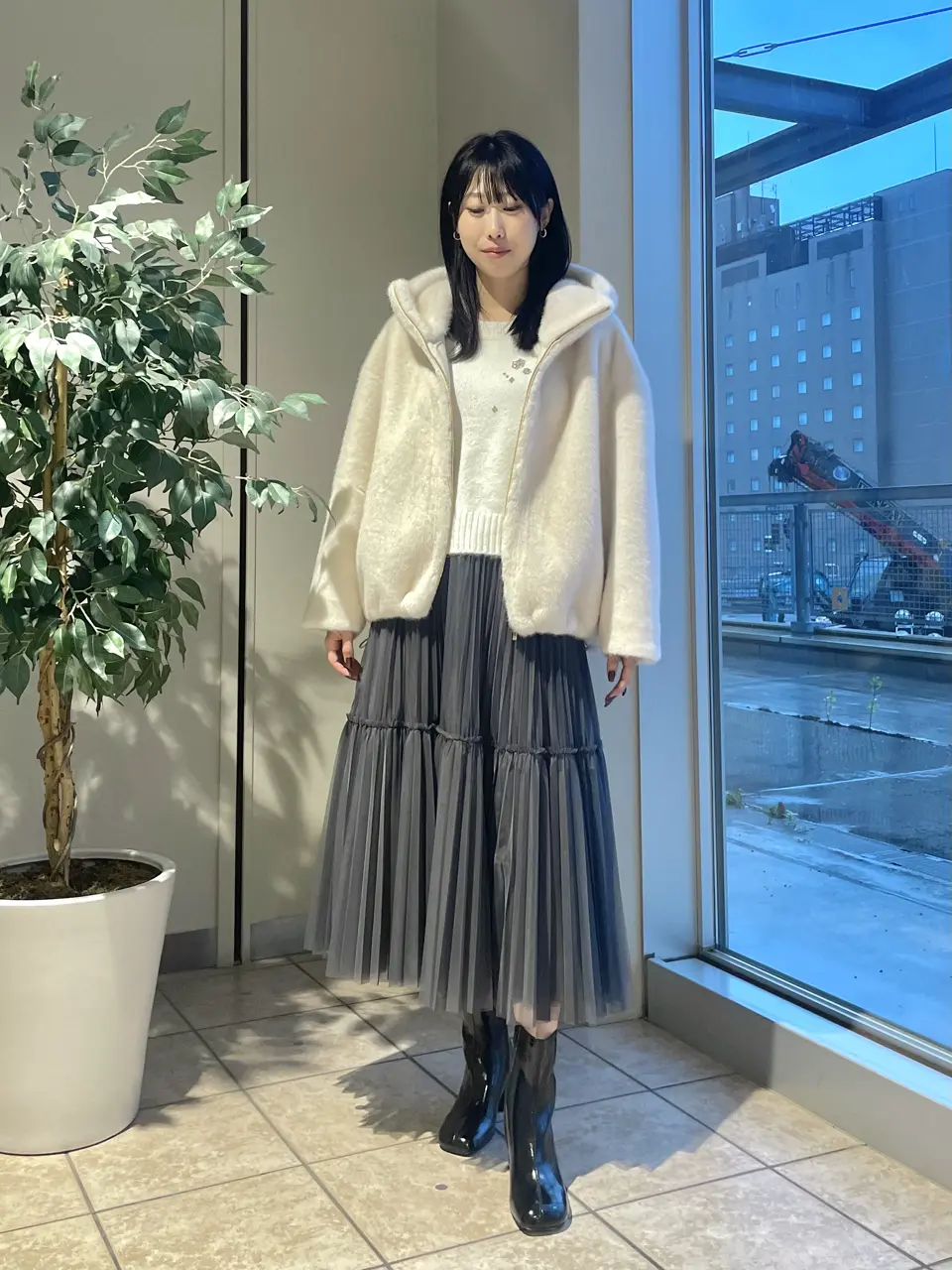 GRACE CONTINENTAL 端場　わかな コーディネート画像