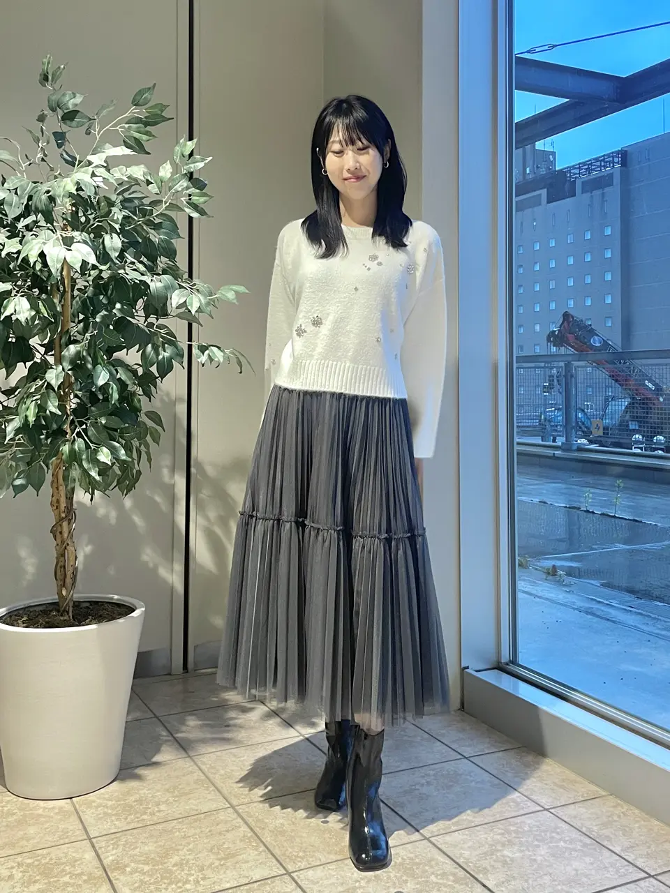 GRACE CONTINENTAL 端場　わかな コーディネート画像