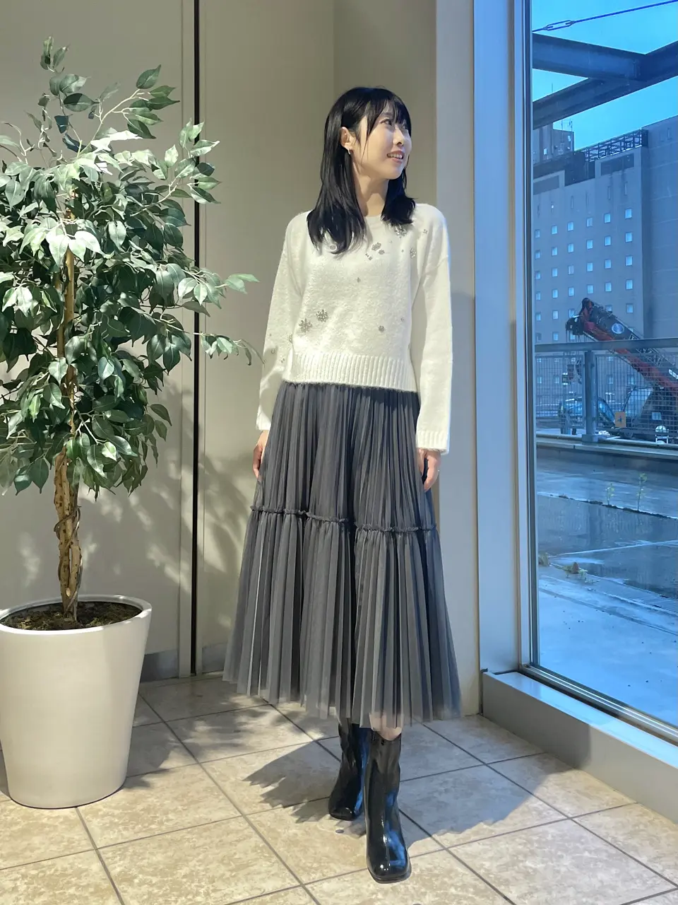 GRACE CONTINENTAL 端場　わかな コーディネート画像