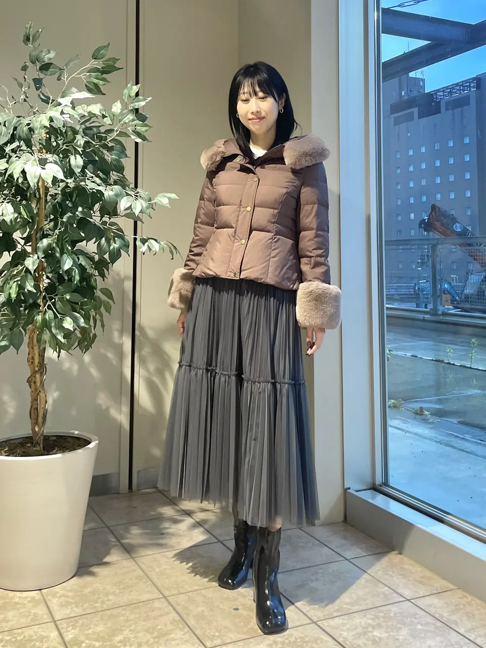 GRACE CONTINENTAL 端場　わかな コーディネート画像