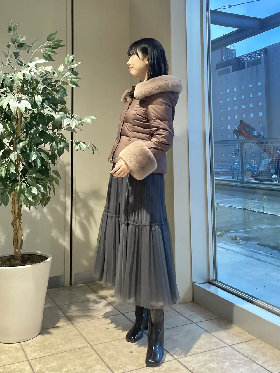 GRACE CONTINENTAL 端場　わかな コーディネート画像