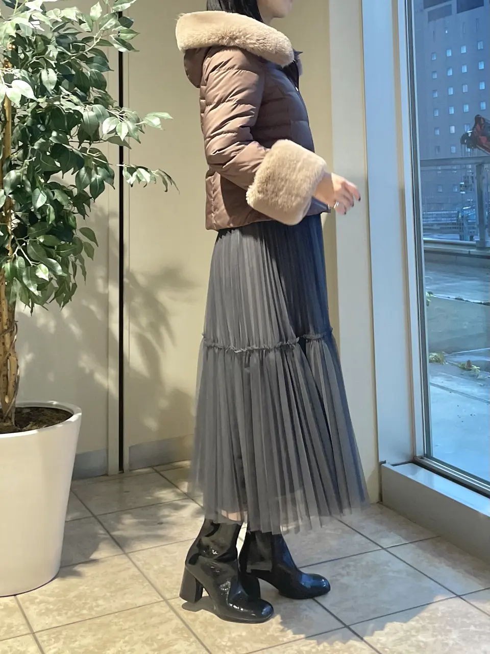 GRACE CONTINENTAL 端場　わかな コーディネート画像