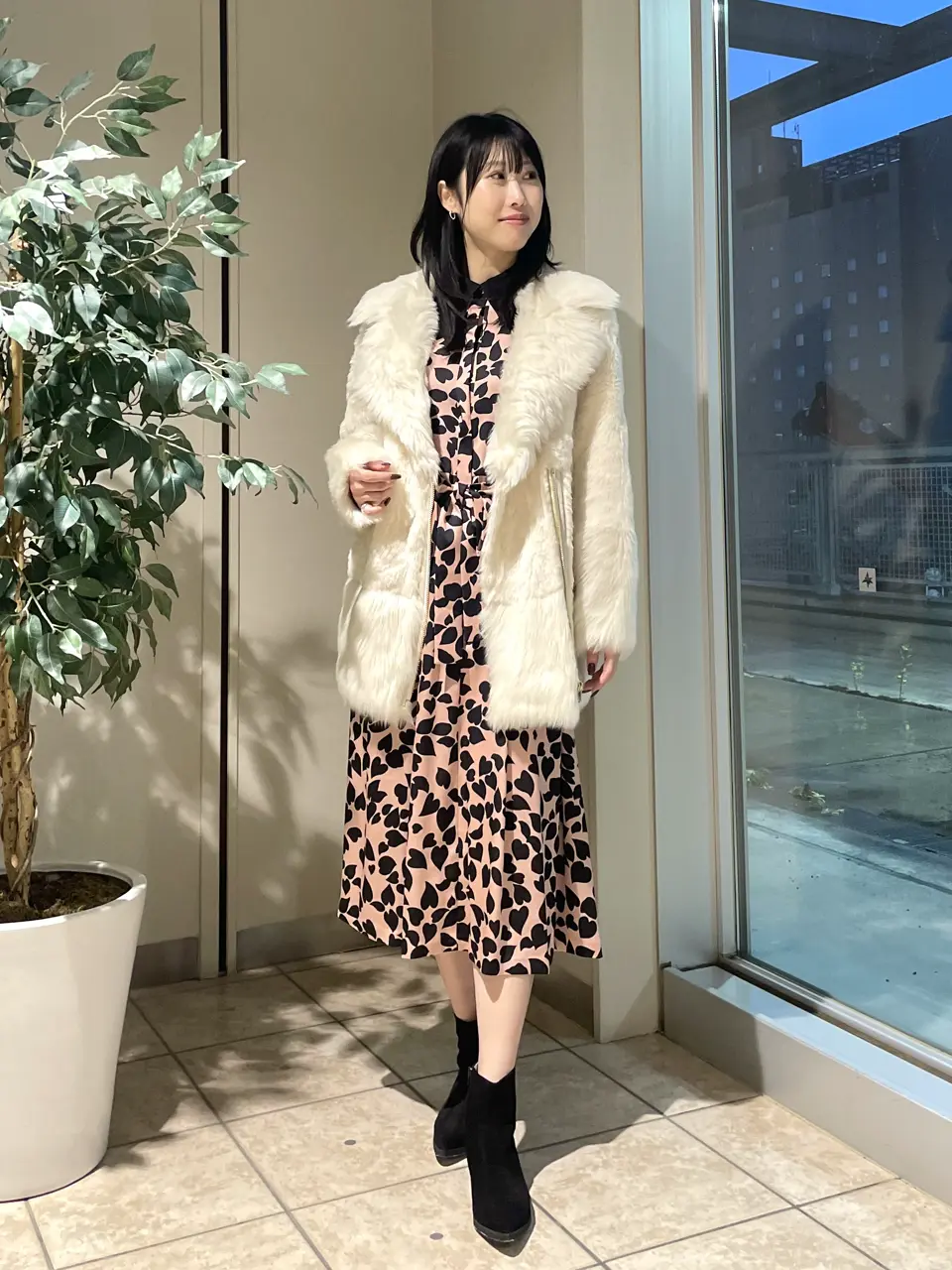  端場　わかな コーディネート画像