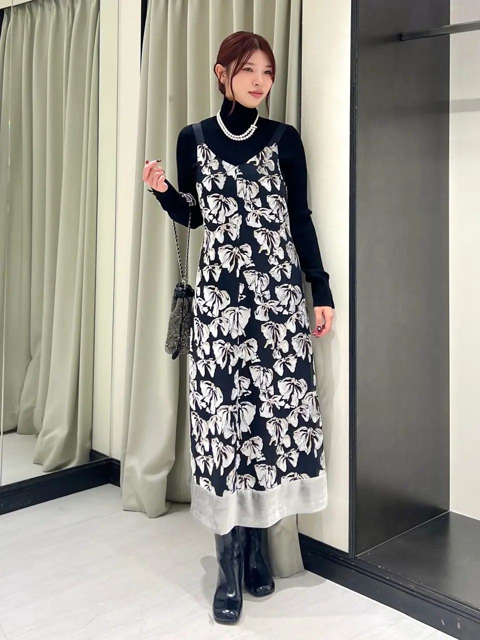 GRACE CONTINENTAL NORIA コーディネート画像