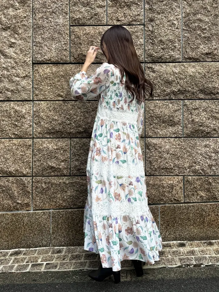 GRACE CONTINENTAL Hikaru Okada コーディネート画像