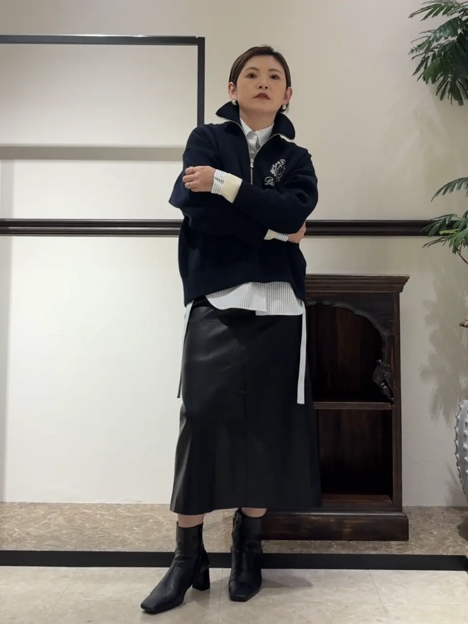 GRACE CONTINENTAL N.YURI コーディネート画像