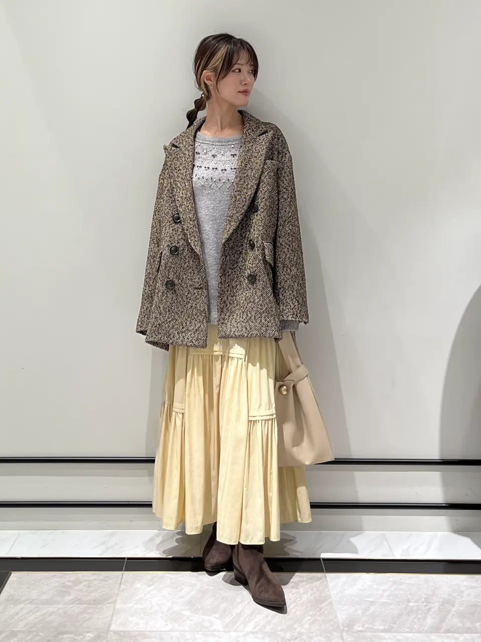 GRACE CONTINENTAL A.Kameyama コーディネート画像