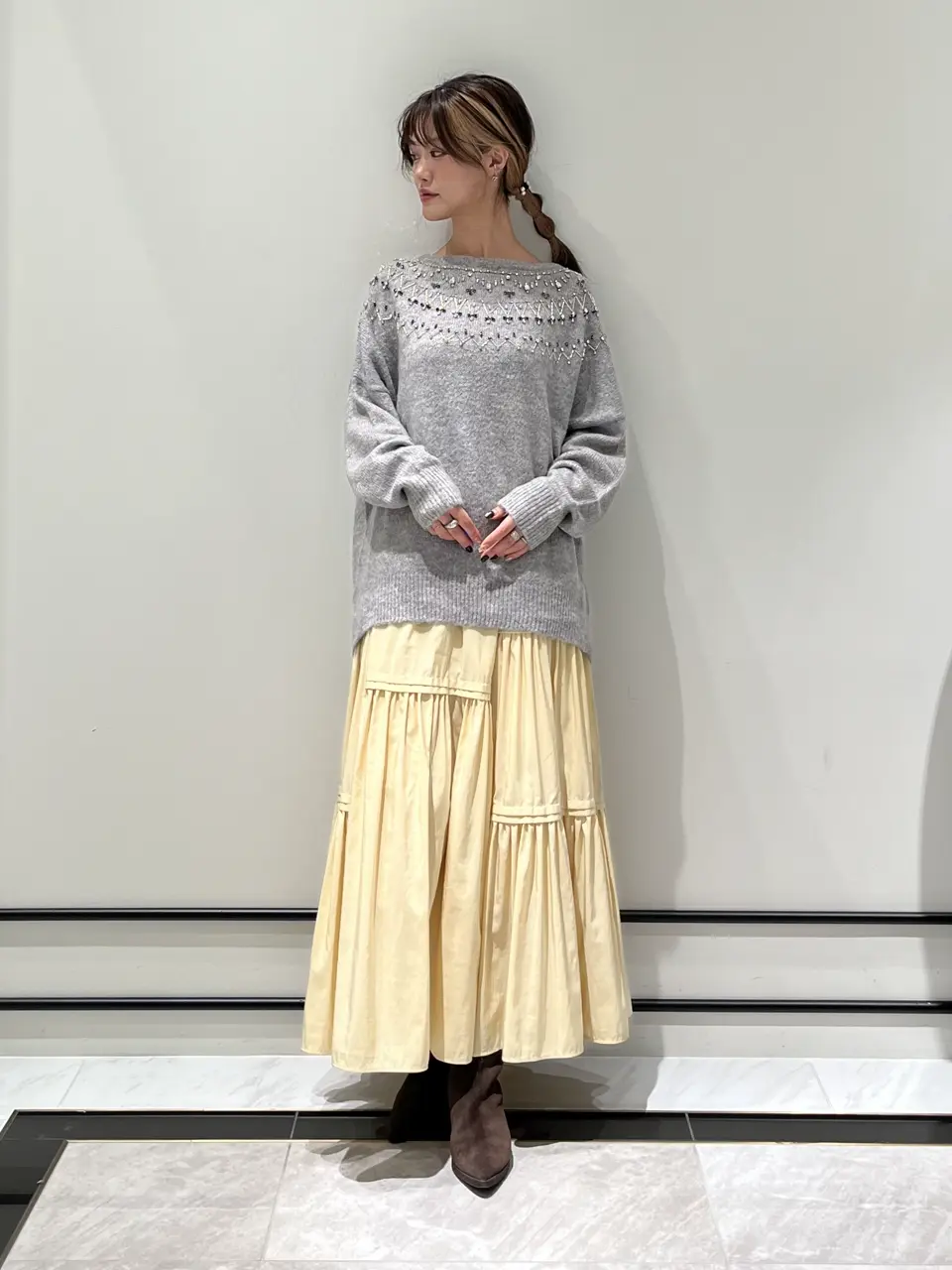 GRACE CONTINENTAL A.Kameyama コーディネート画像