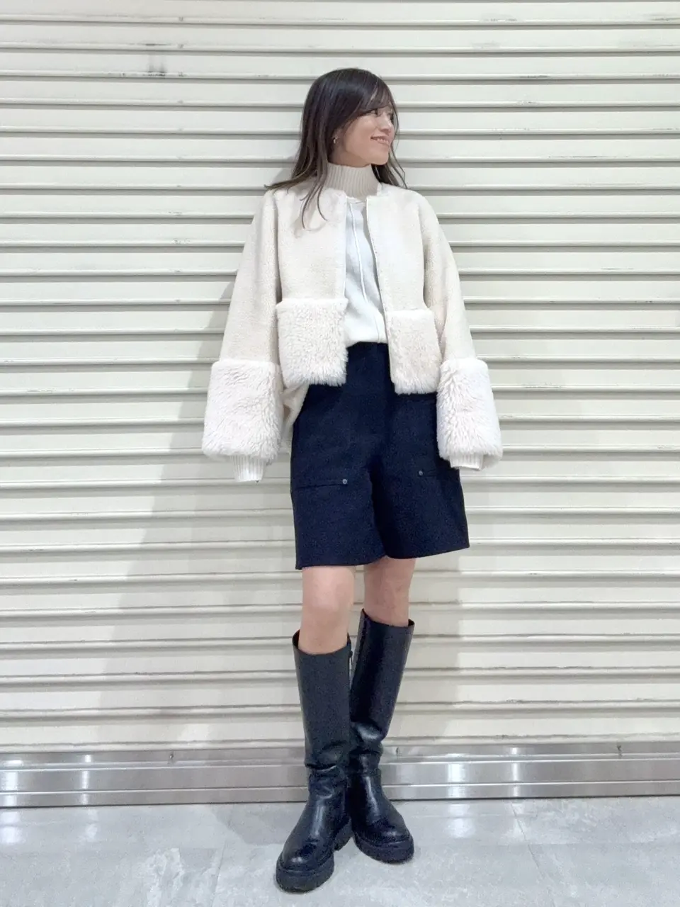 GRACE CONTINENTAL yukimi yonee コーディネート画像