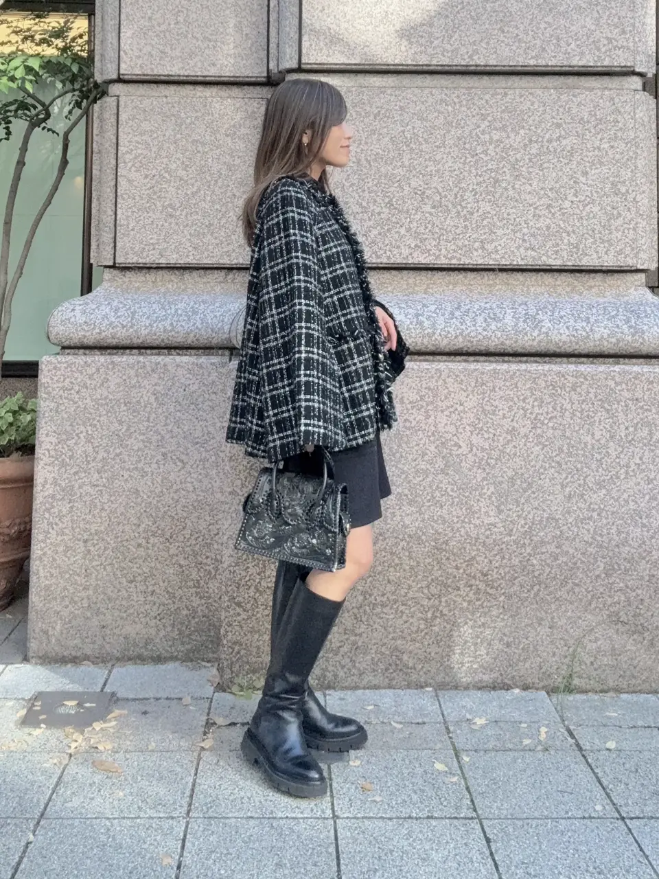 GRACE CONTINENTAL yukimi yonee コーディネート画像