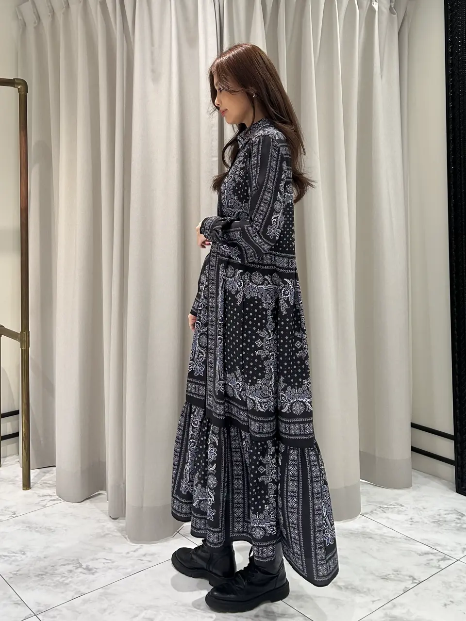 GRACE CONTINENTAL 志田　悠 コーディネート画像