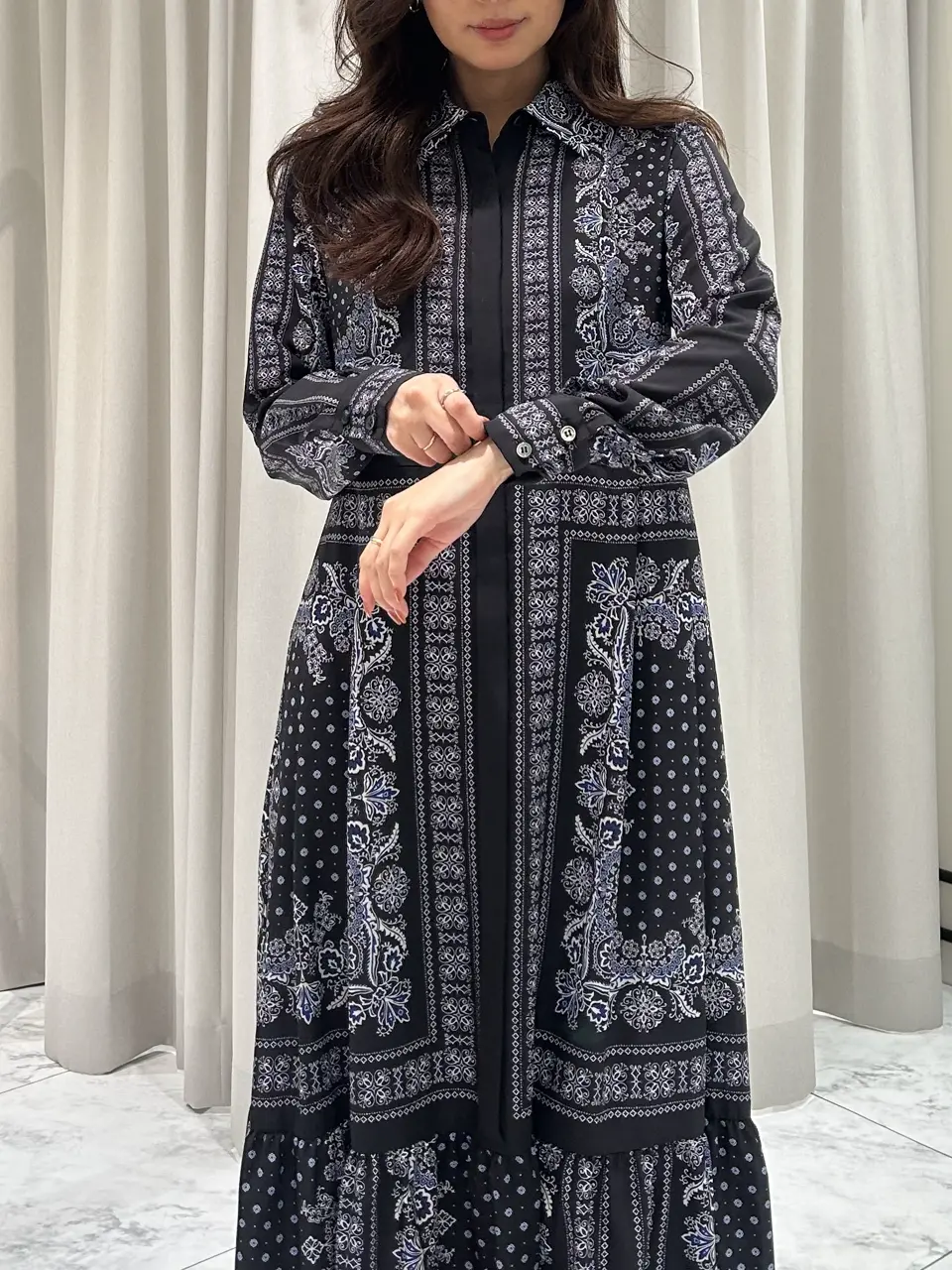 GRACE CONTINENTAL 志田　悠 コーディネート画像