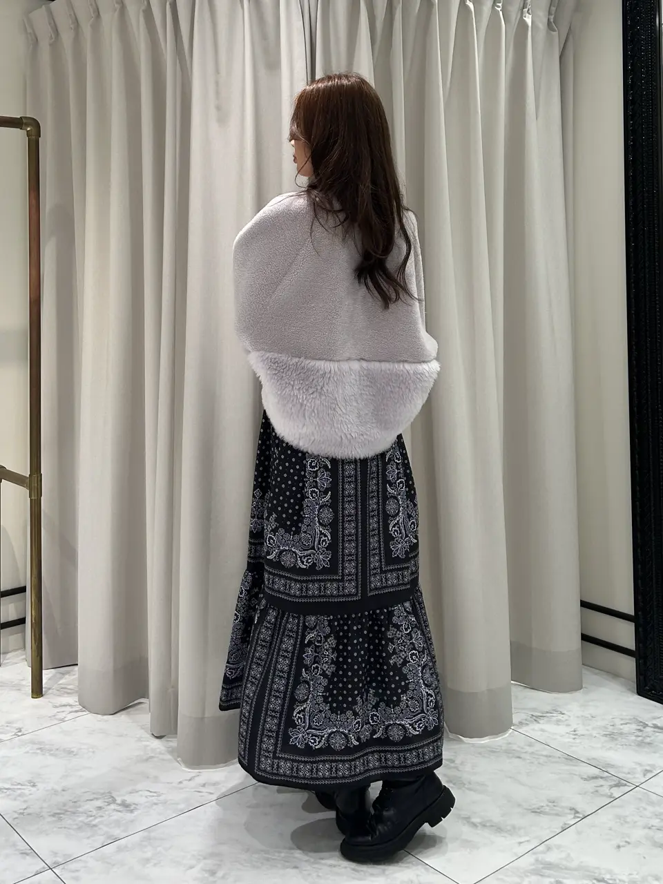 GRACE CONTINENTAL 志田　悠 コーディネート画像