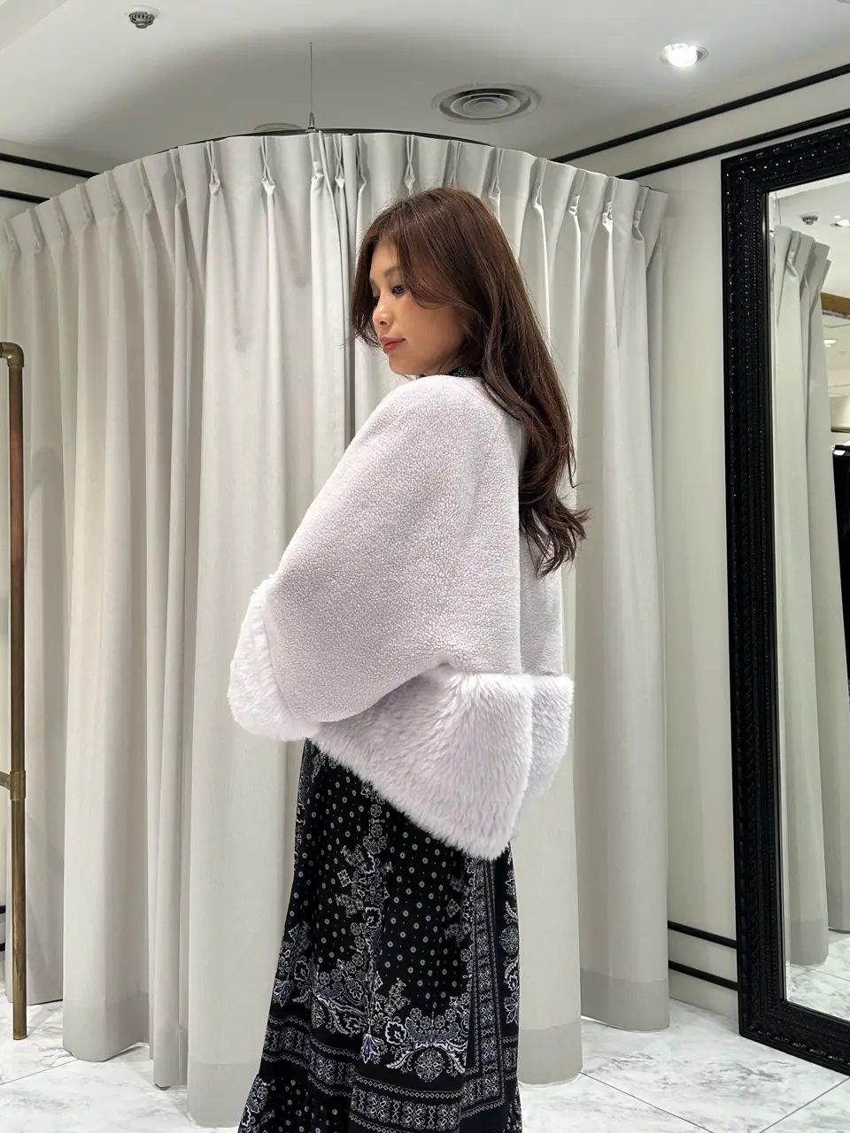 GRACE CONTINENTAL 志田　悠 コーディネート画像