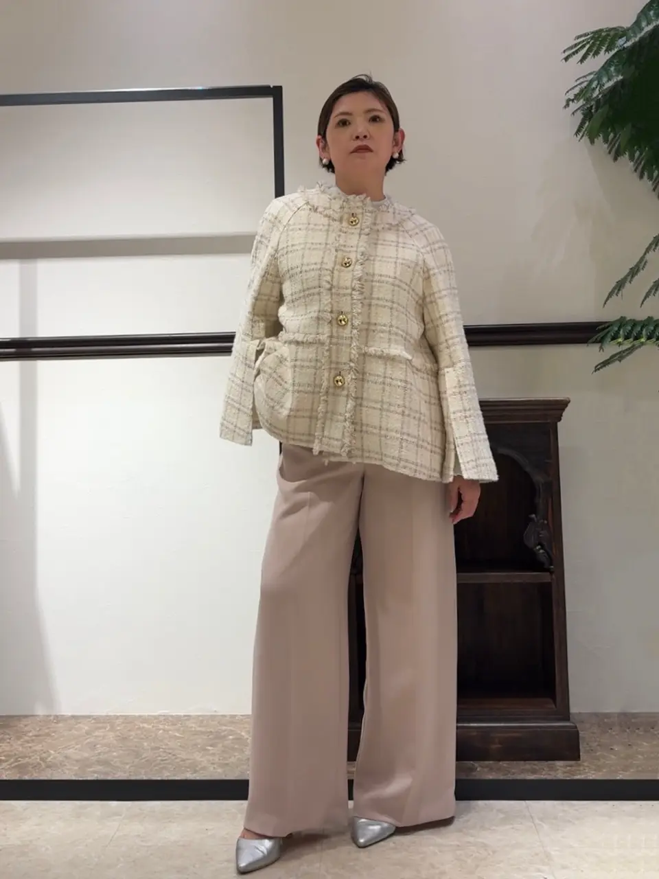 GRACE CONTINENTAL N.YURI コーディネート画像