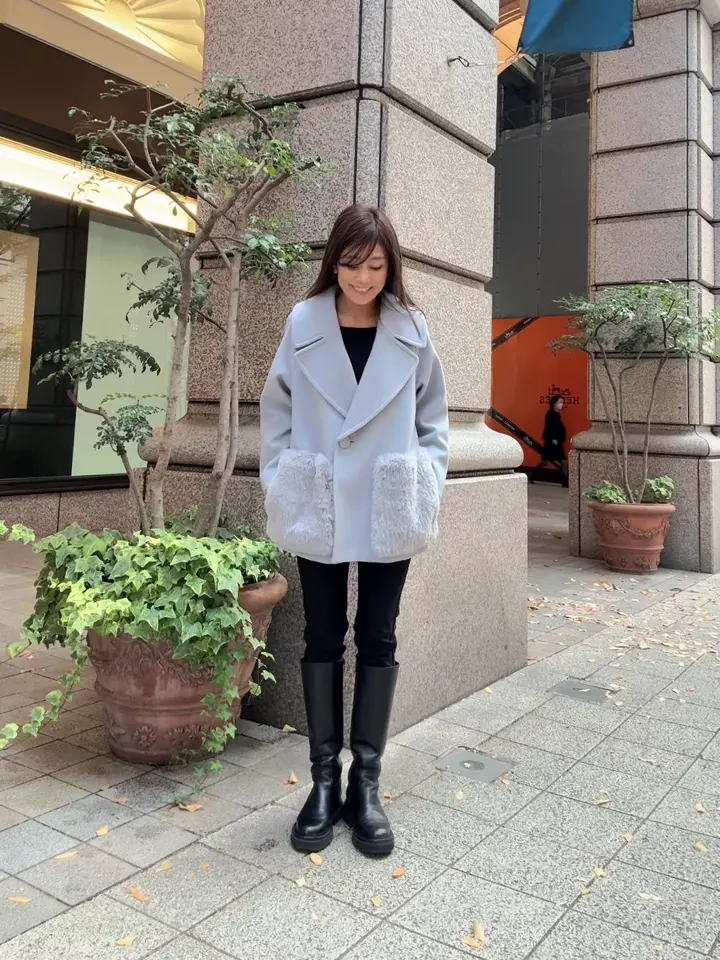 GRACE CONTINENTAL yukimi yonee コーディネート画像