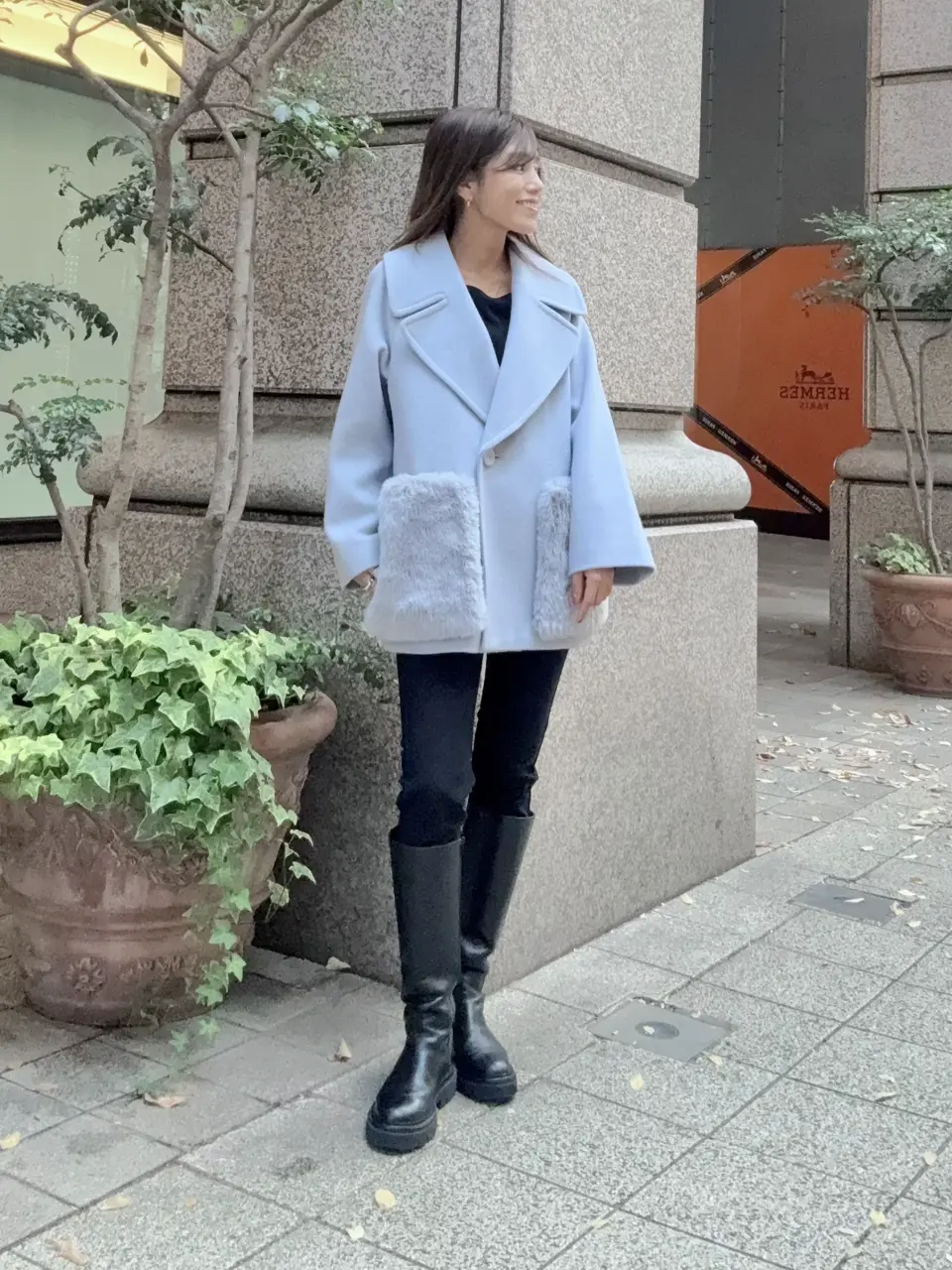 GRACE CONTINENTAL yukimi yonee コーディネート画像