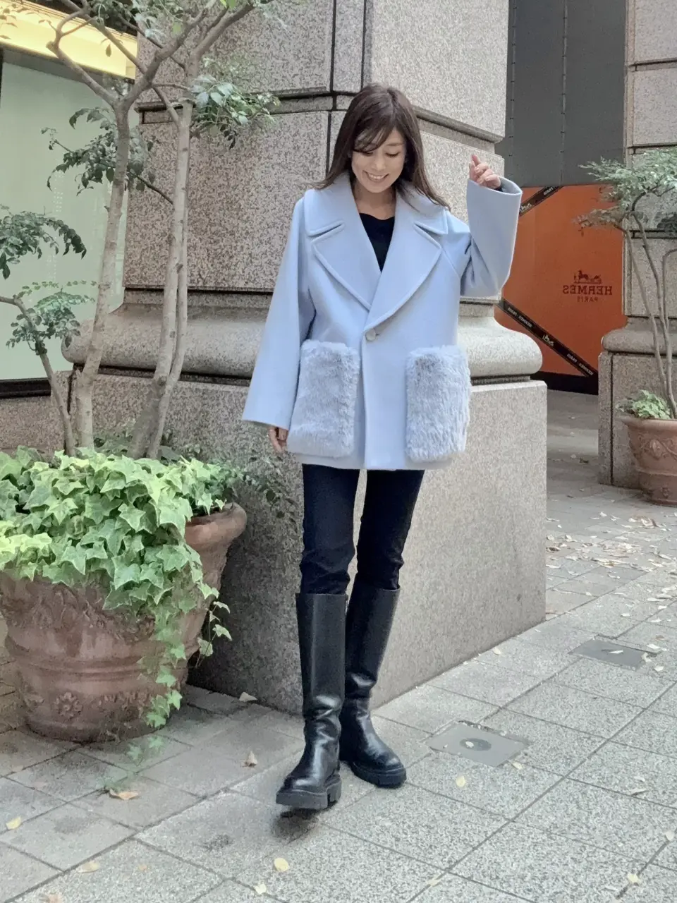 GRACE CONTINENTAL yukimi yonee コーディネート画像