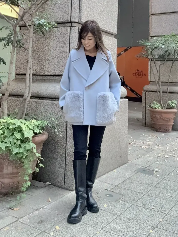 GRACE CONTINENTAL yukimi yonee コーディネート画像