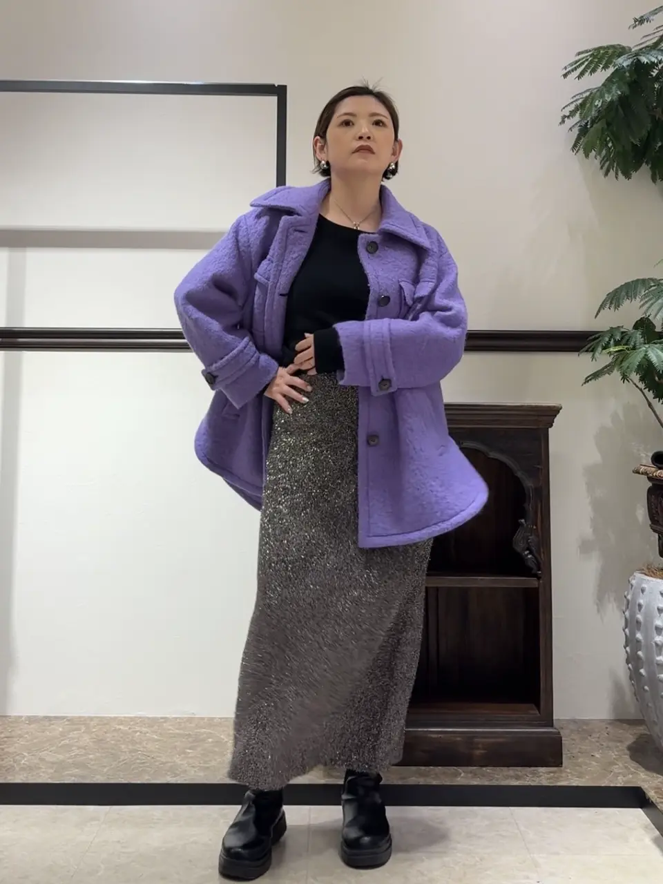 GRACE CONTINENTAL N.YURI コーディネート画像