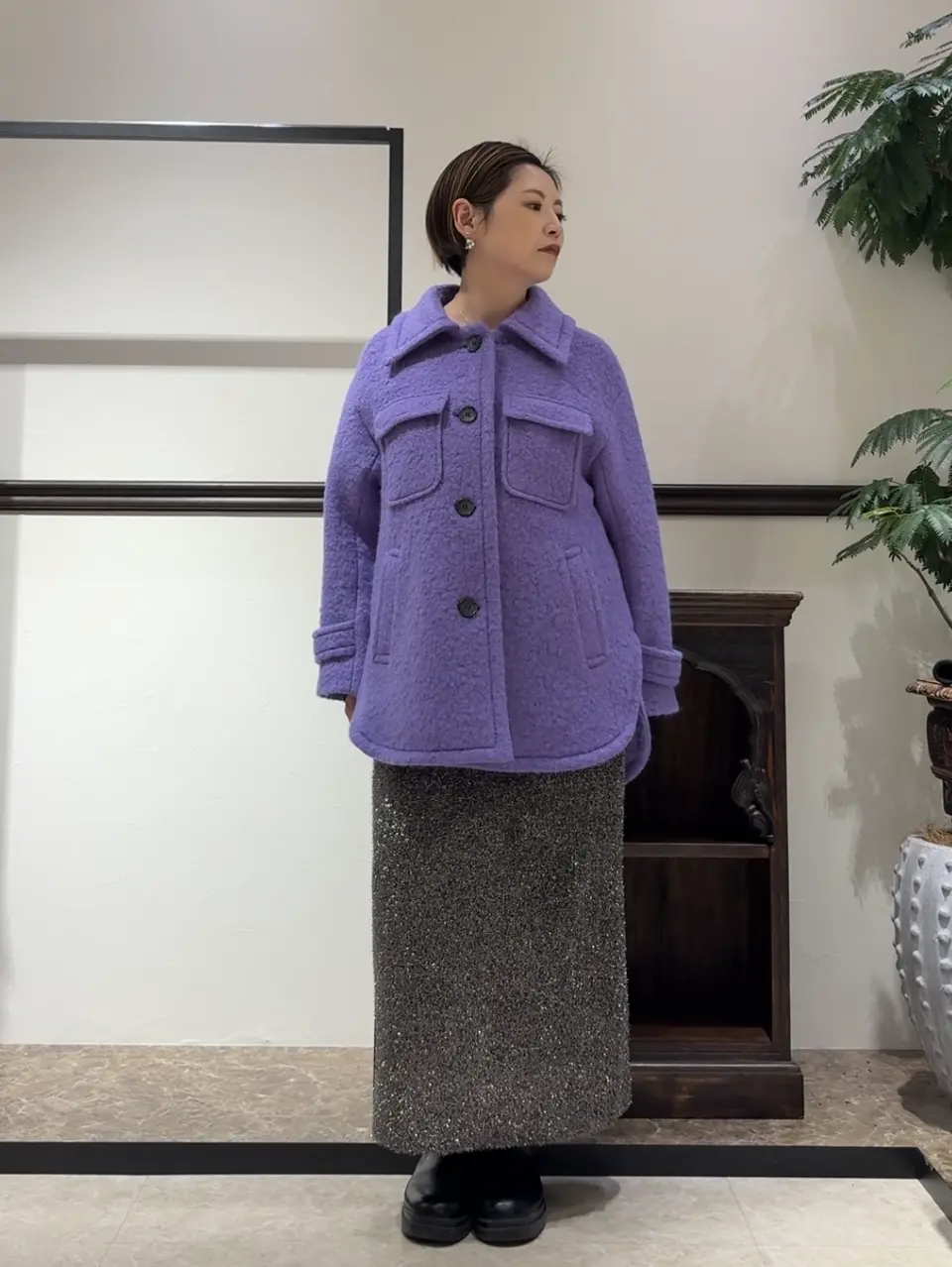 GRACE CONTINENTAL N.YURI コーディネート画像