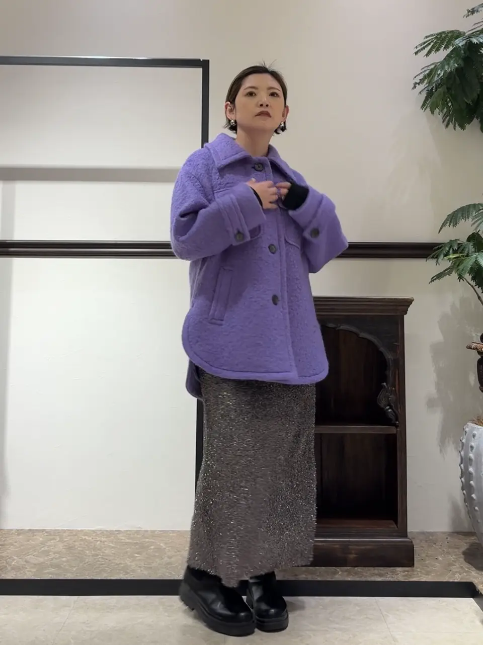 GRACE CONTINENTAL N.YURI コーディネート画像