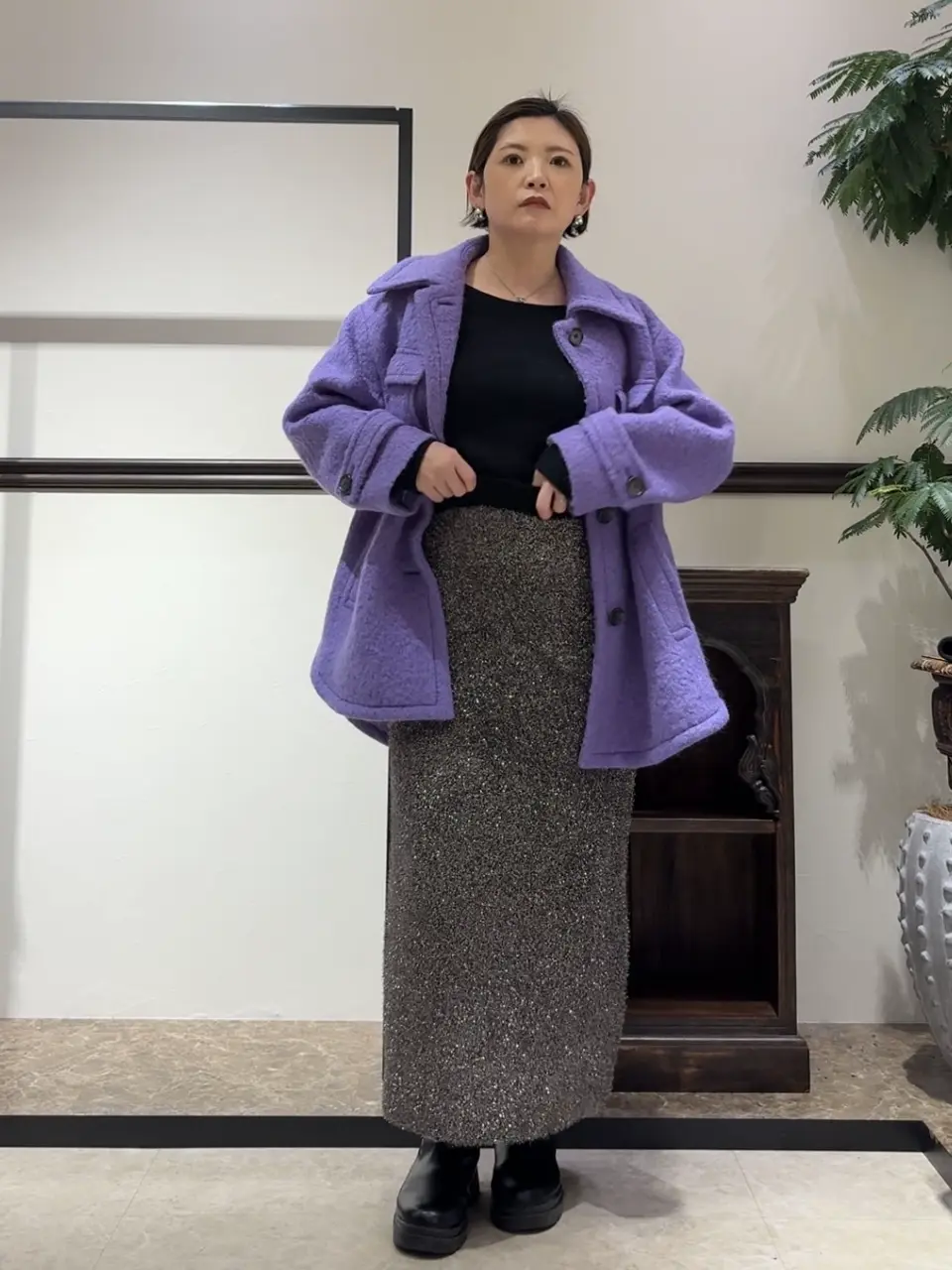 GRACE CONTINENTAL N.YURI コーディネート画像