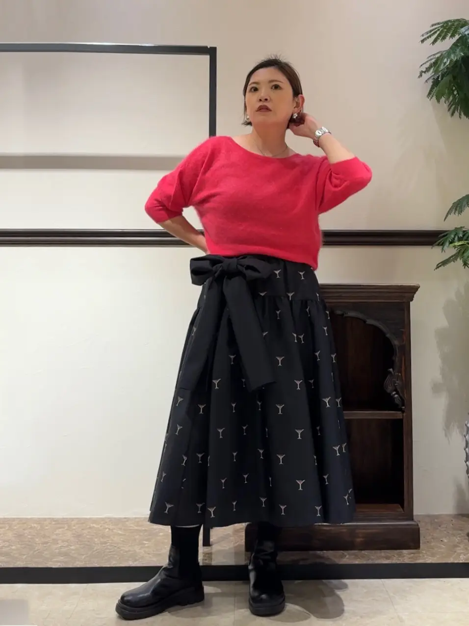 GRACE CONTINENTAL N.YURI コーディネート画像