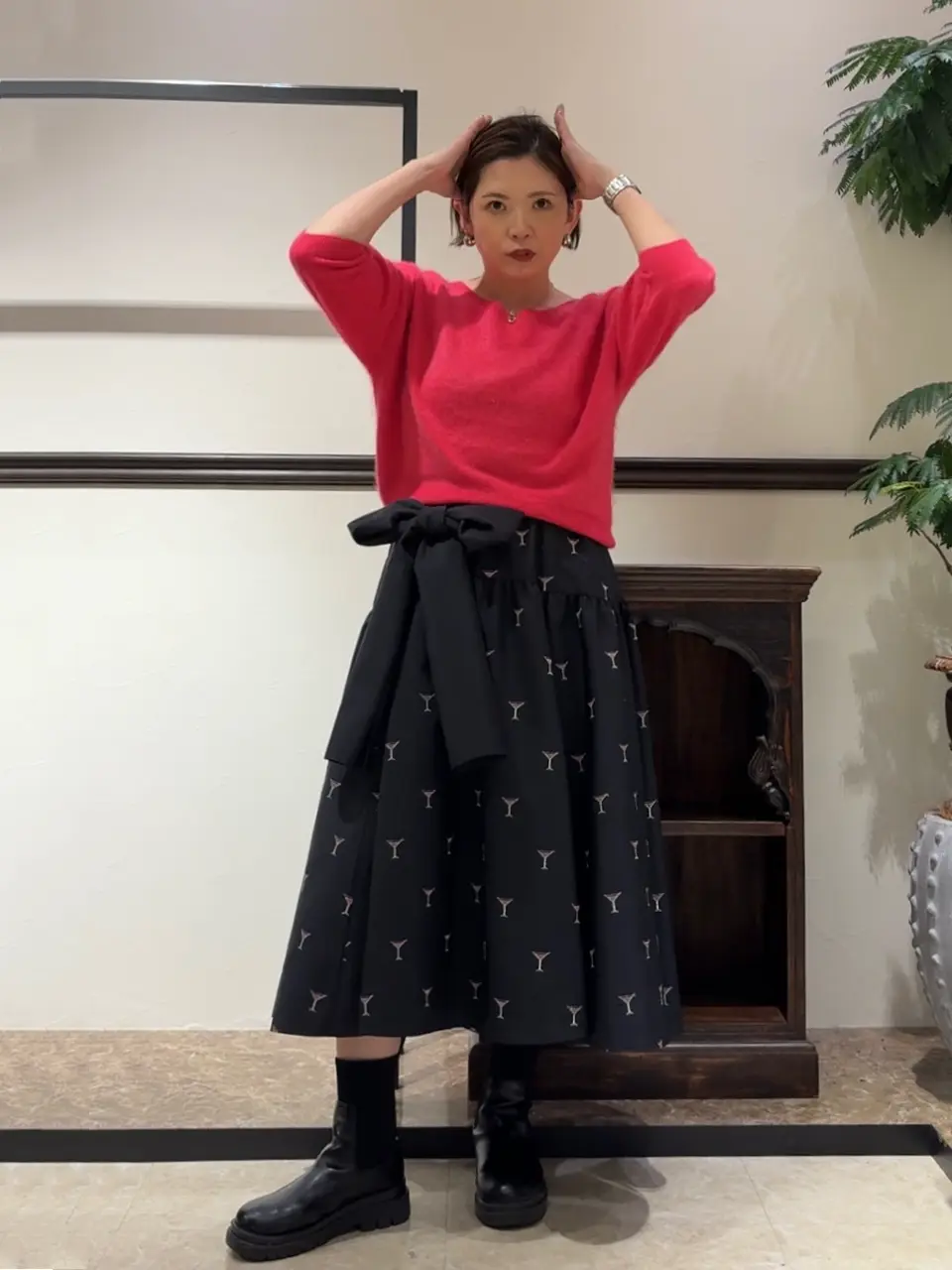 GRACE CONTINENTAL N.YURI コーディネート画像