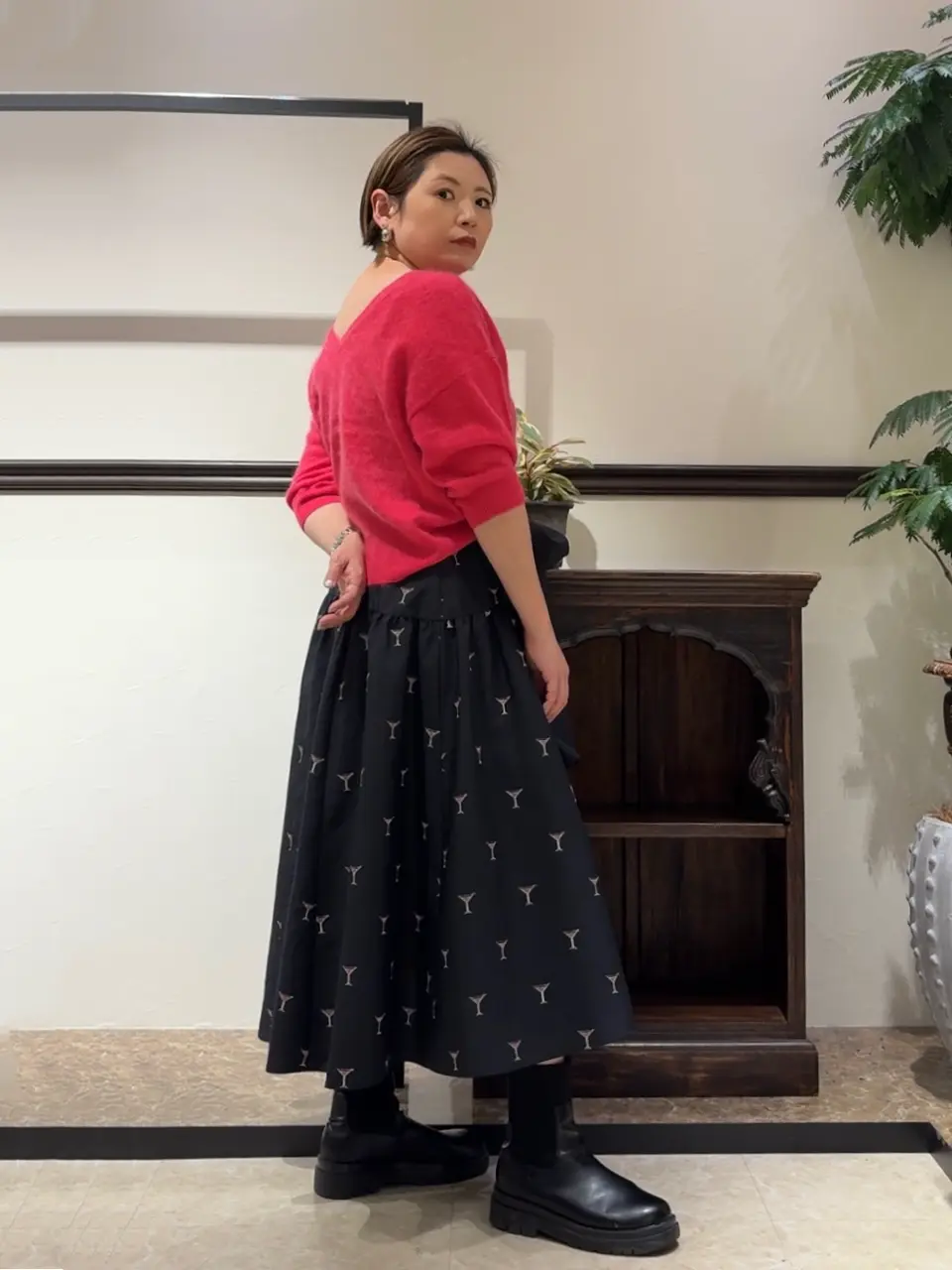 GRACE CONTINENTAL N.YURI コーディネート画像