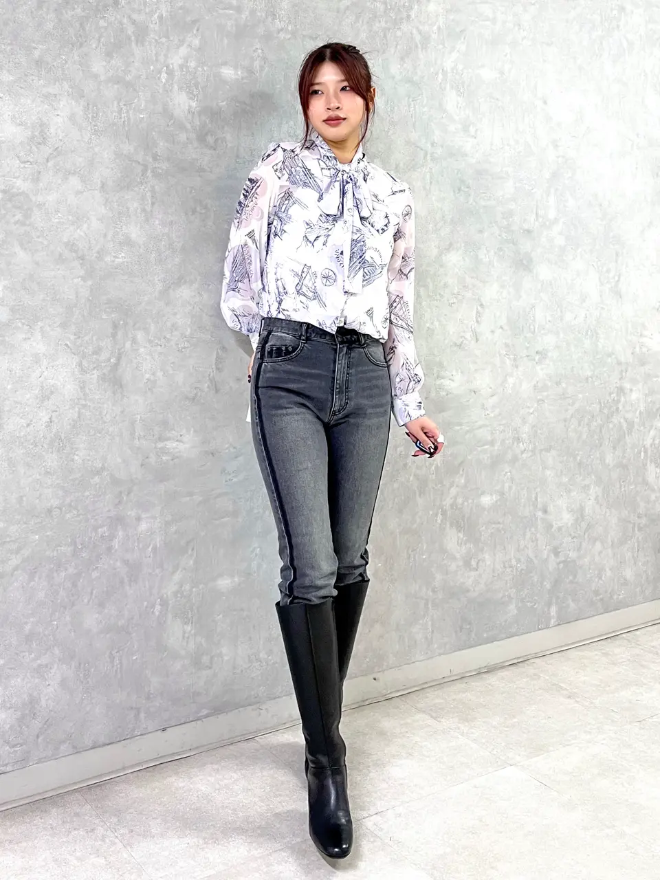 GRACE CONTINENTAL NORIA コーディネート画像