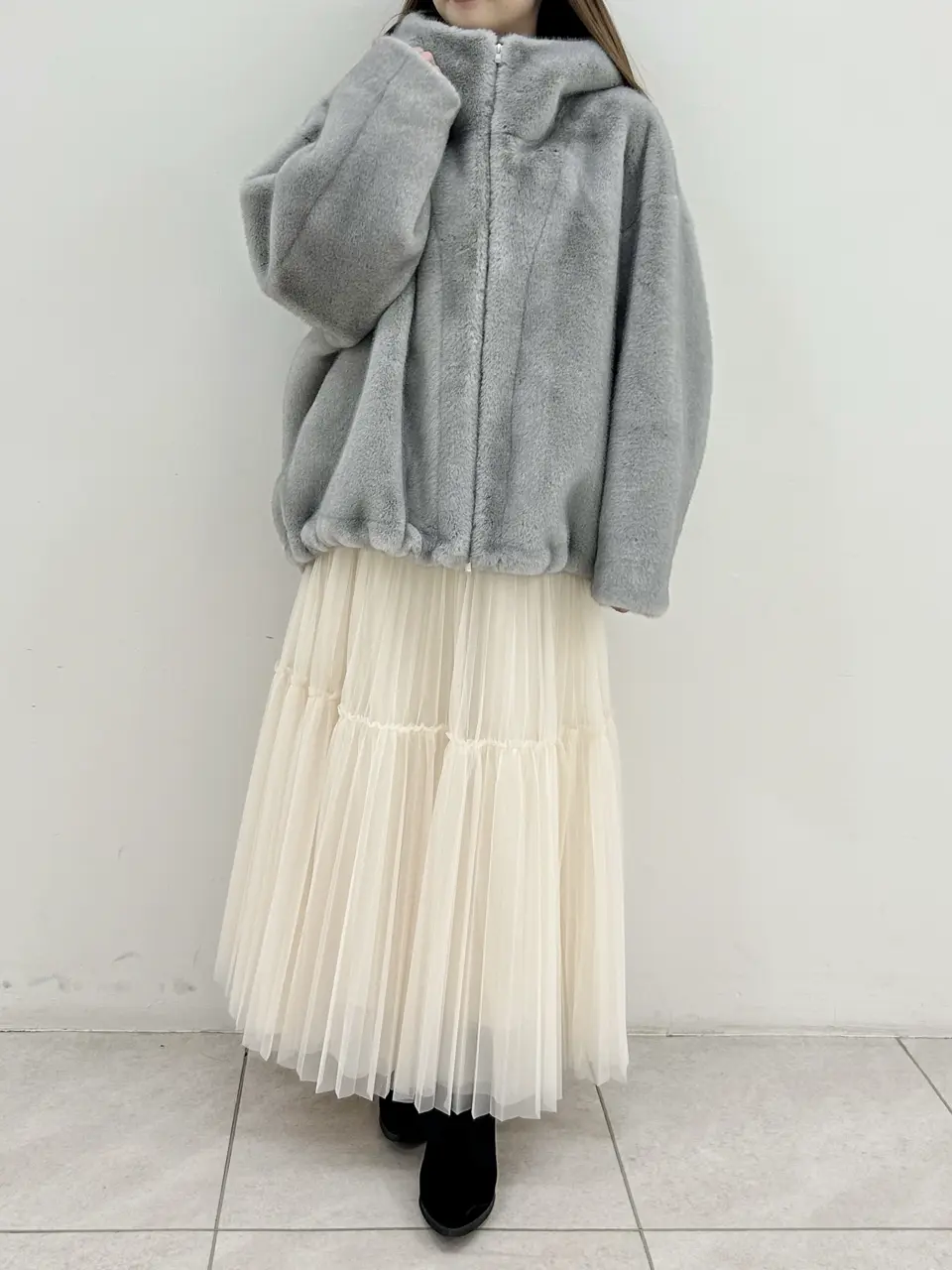 GRACE CONTINENTAL Miu Akamatsu コーディネート画像