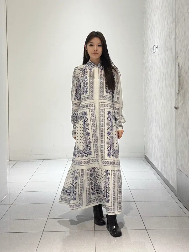 GRACE CONTINENTAL 王　宇キン コーディネート画像