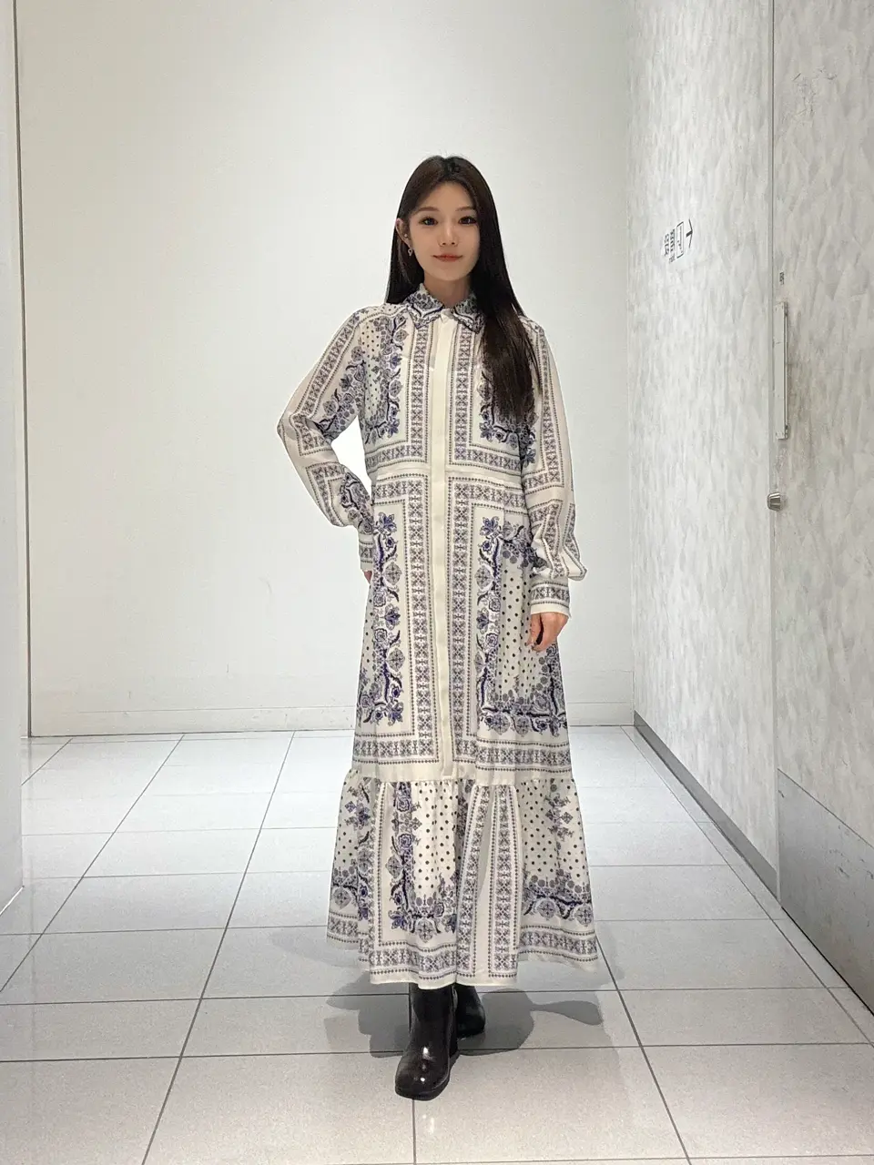 GRACE CONTINENTAL 王　宇キン コーディネート画像