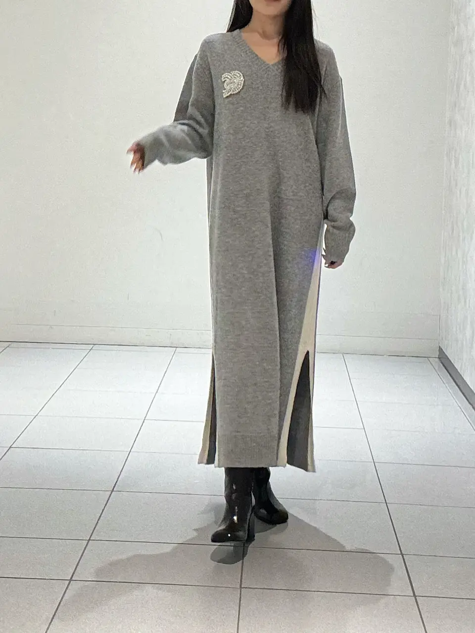 GRACE CONTINENTAL 王　宇キン コーディネート画像