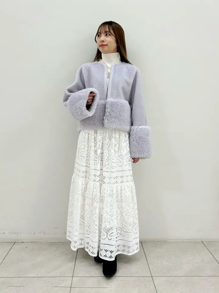 GRACE CONTINENTAL Miu Akamatsu コーディネート画像