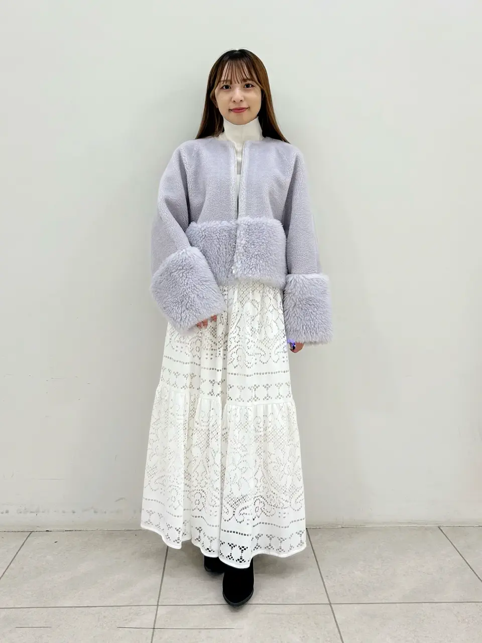 GRACE CONTINENTAL Miu Akamatsu コーディネート画像