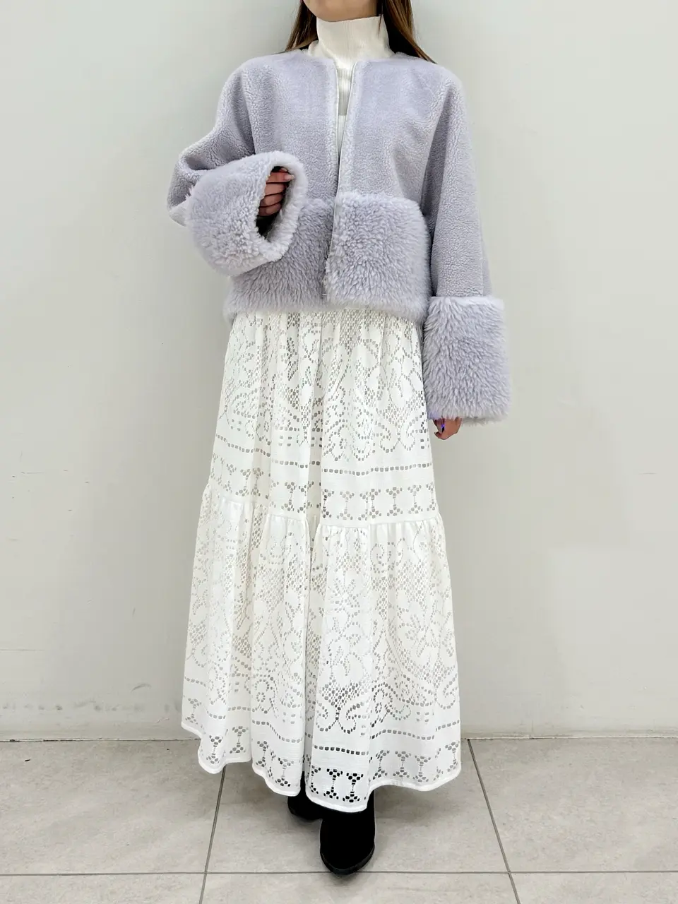 GRACE CONTINENTAL Miu Akamatsu コーディネート画像