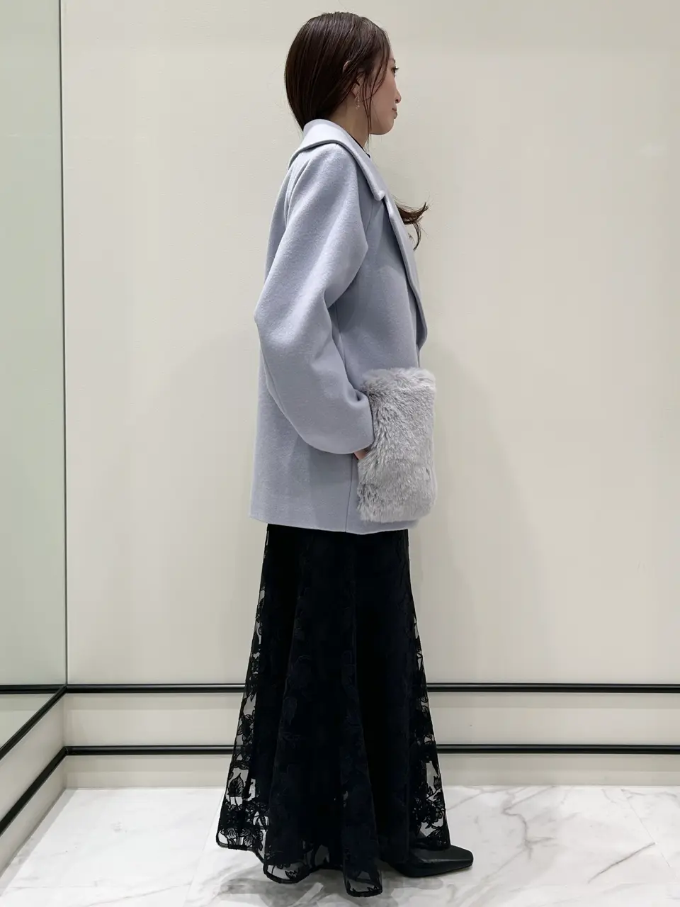 GRACE CONTINENTAL 若園　ひかり コーディネート画像