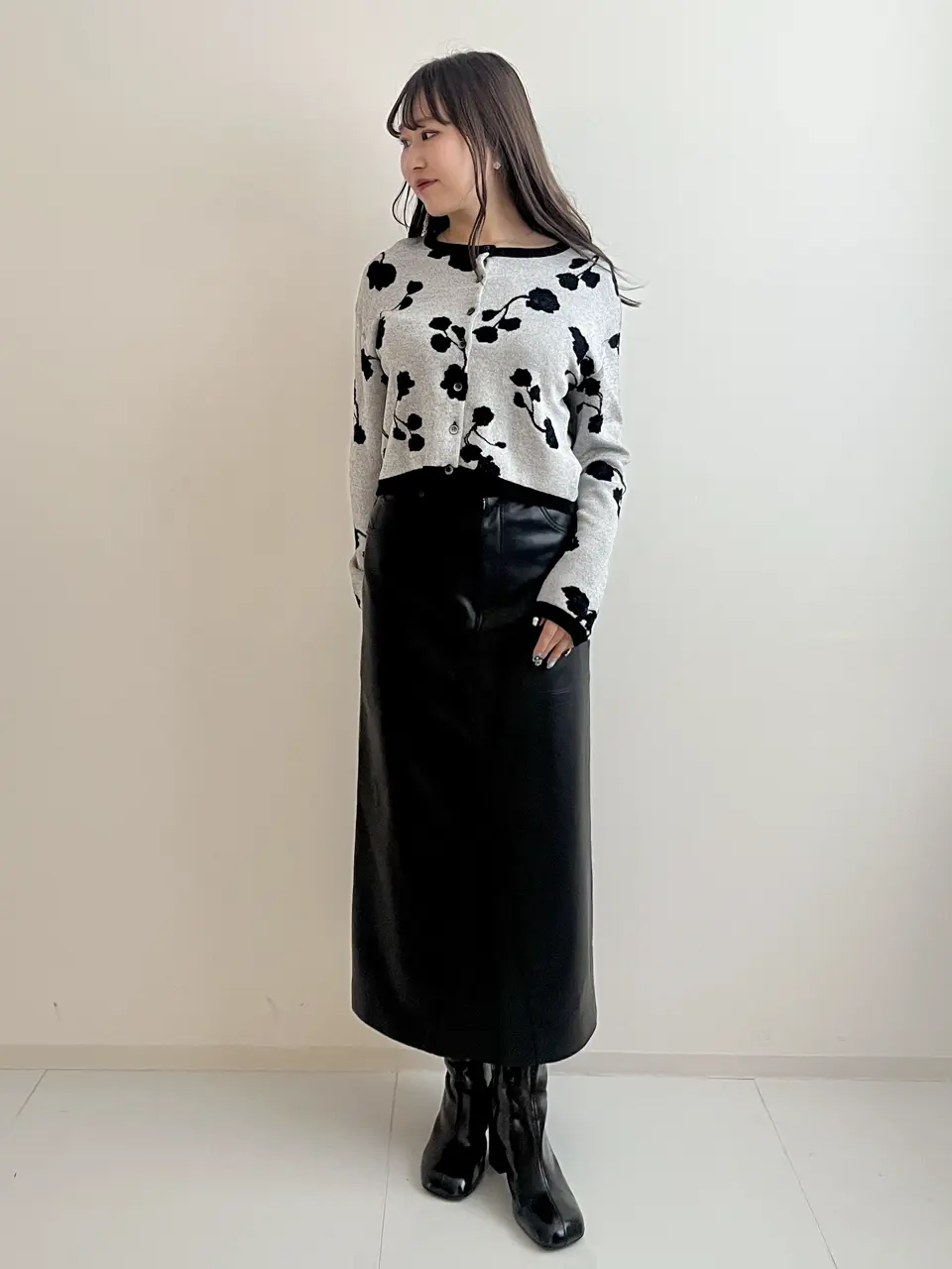 GRACE CONTINENTAL 根本　紗良 コーディネート画像