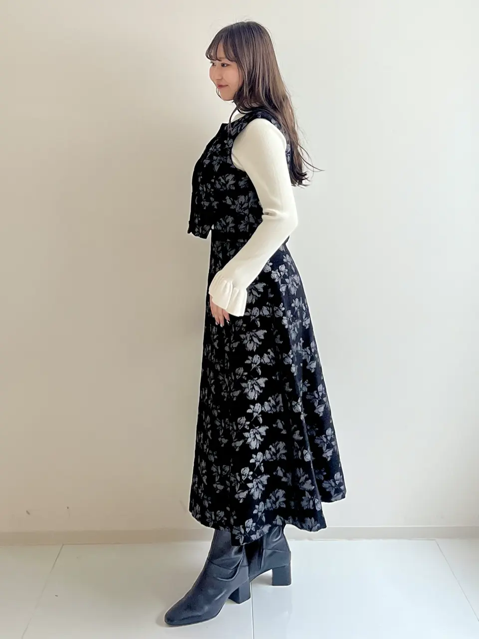 GRACE CONTINENTAL 根本　紗良 コーディネート画像