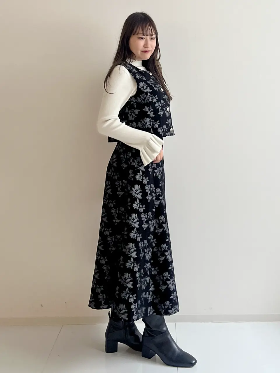 GRACE CONTINENTAL 根本　紗良 コーディネート画像